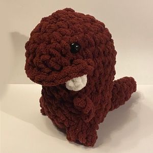Crochet Stuffed Amigurumi Dinosaur